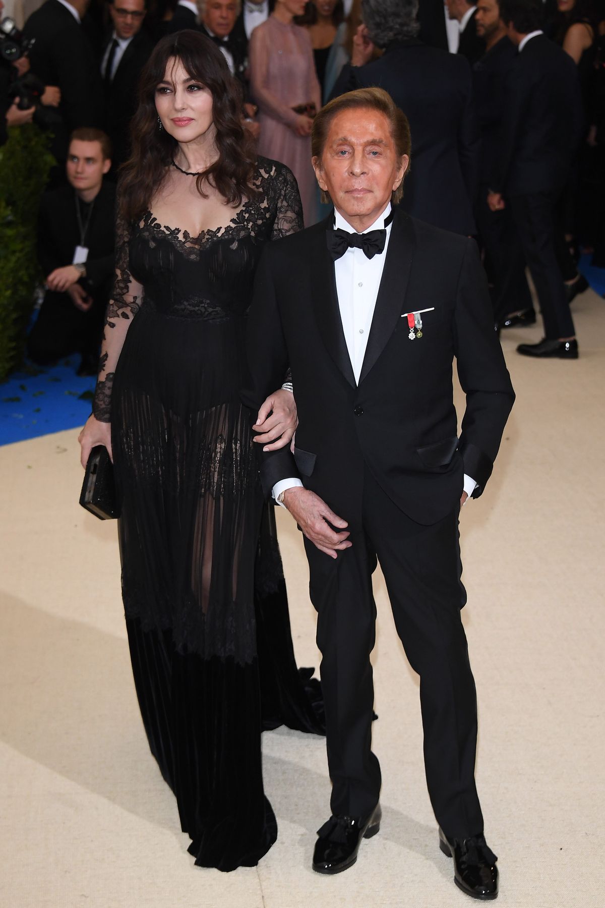 Monica Bellucci és Valentino Garavani