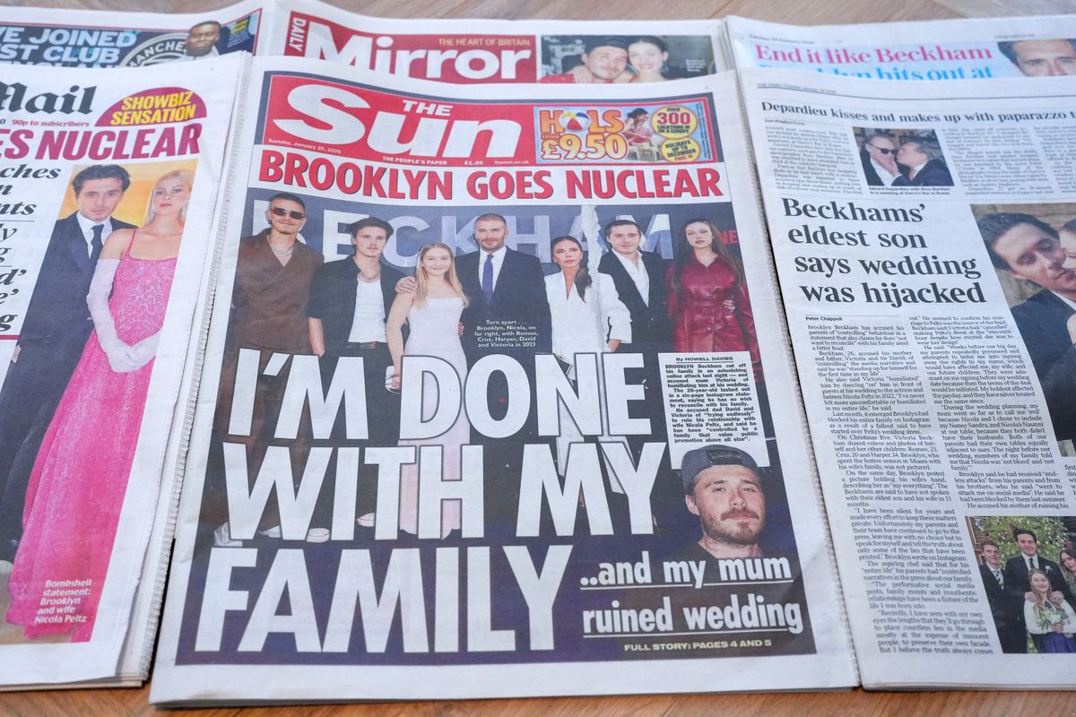 Victoria Beckham és családja napok óta a lapok címoldalán vannak