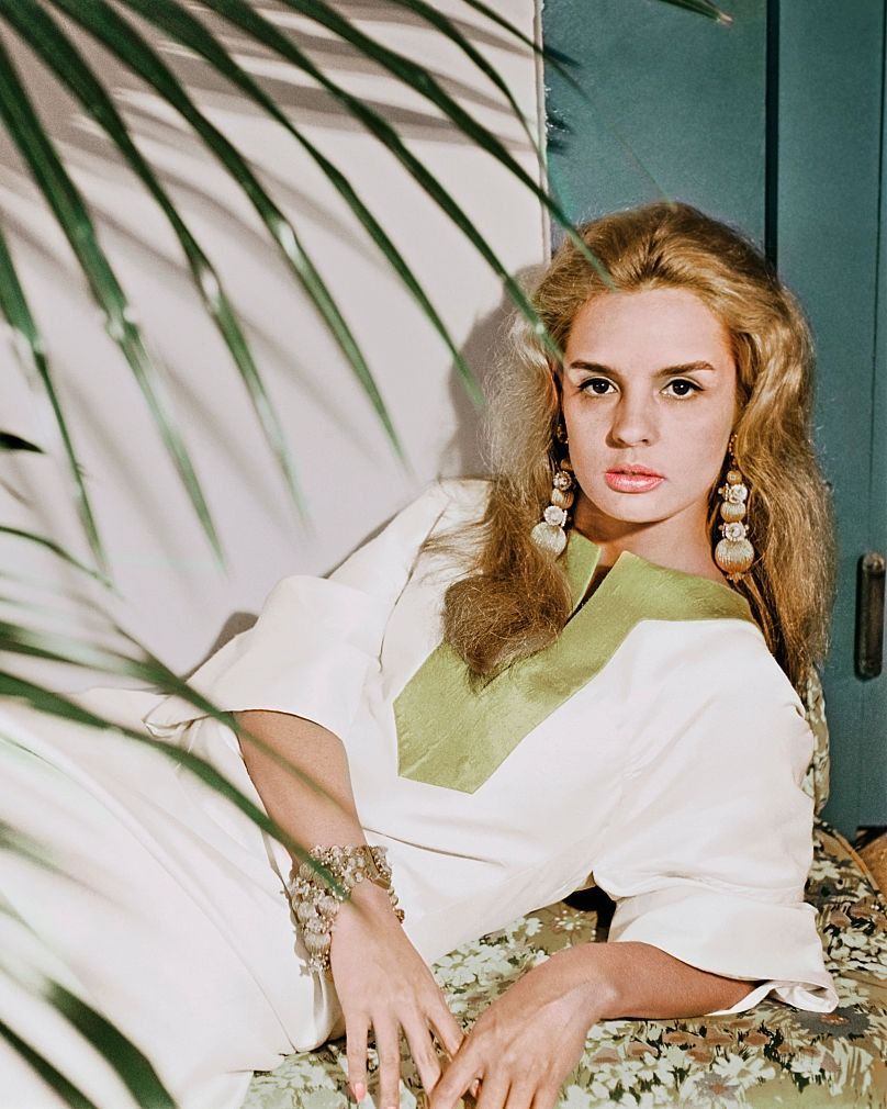 Az ifjú Carolina Herrera.