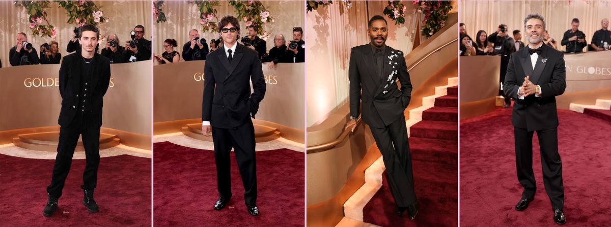 Az idei Golden Globe férfi résztvevői