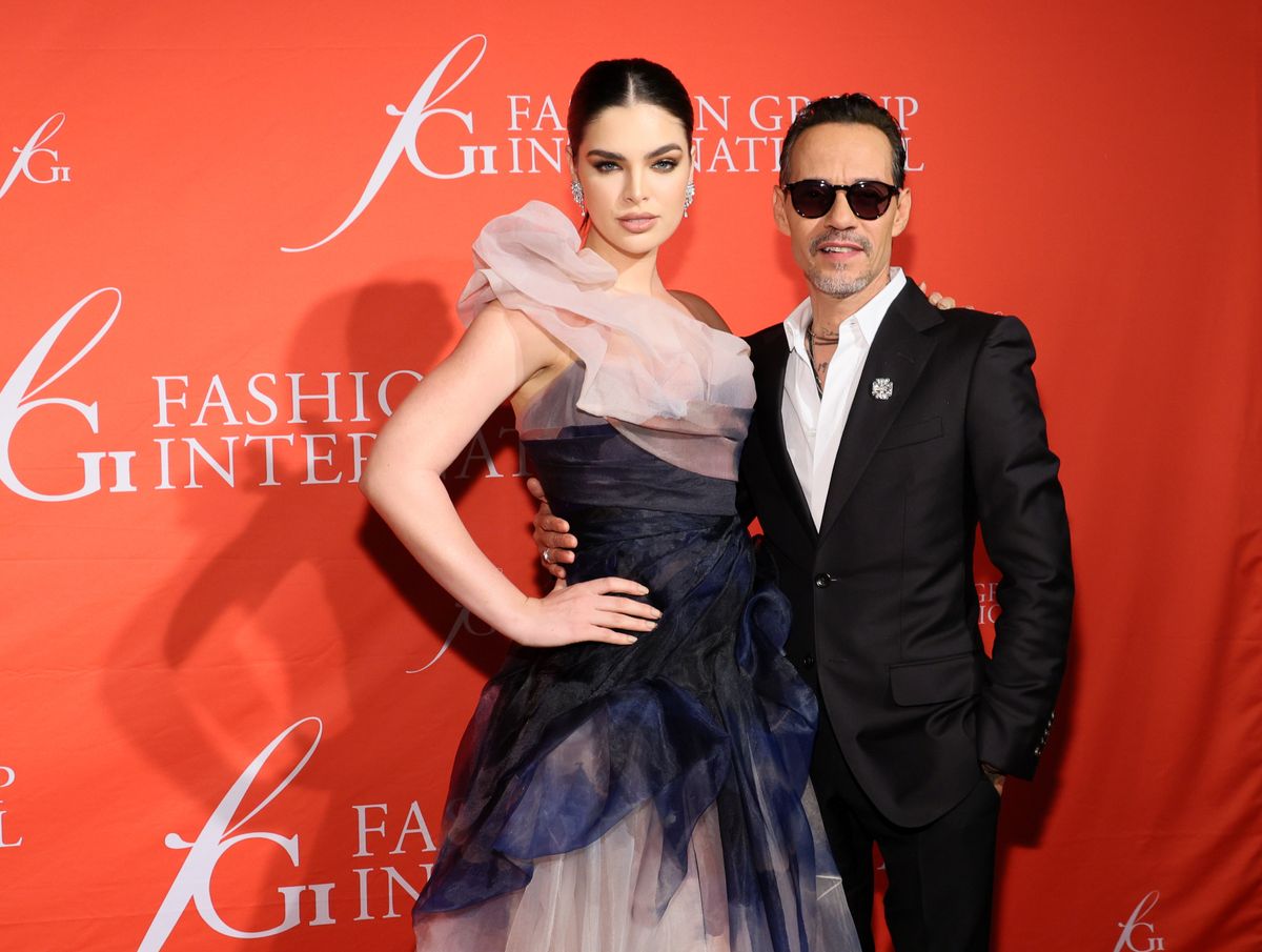 Marc Anthony és Nadia Ferreira a Csillagok éjszakája gáláján