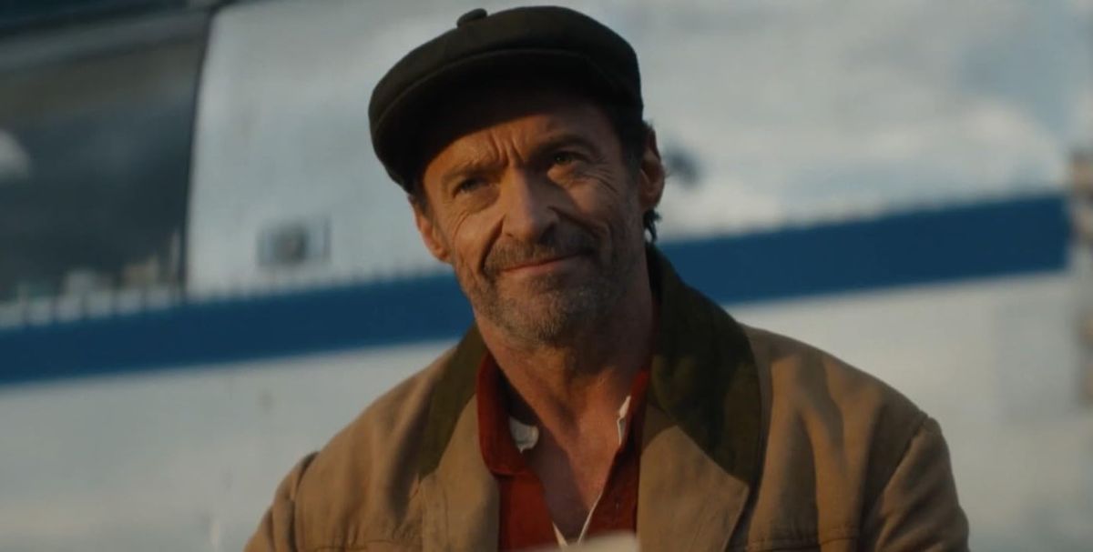 Hugh Jackman egy filmjelenetben 