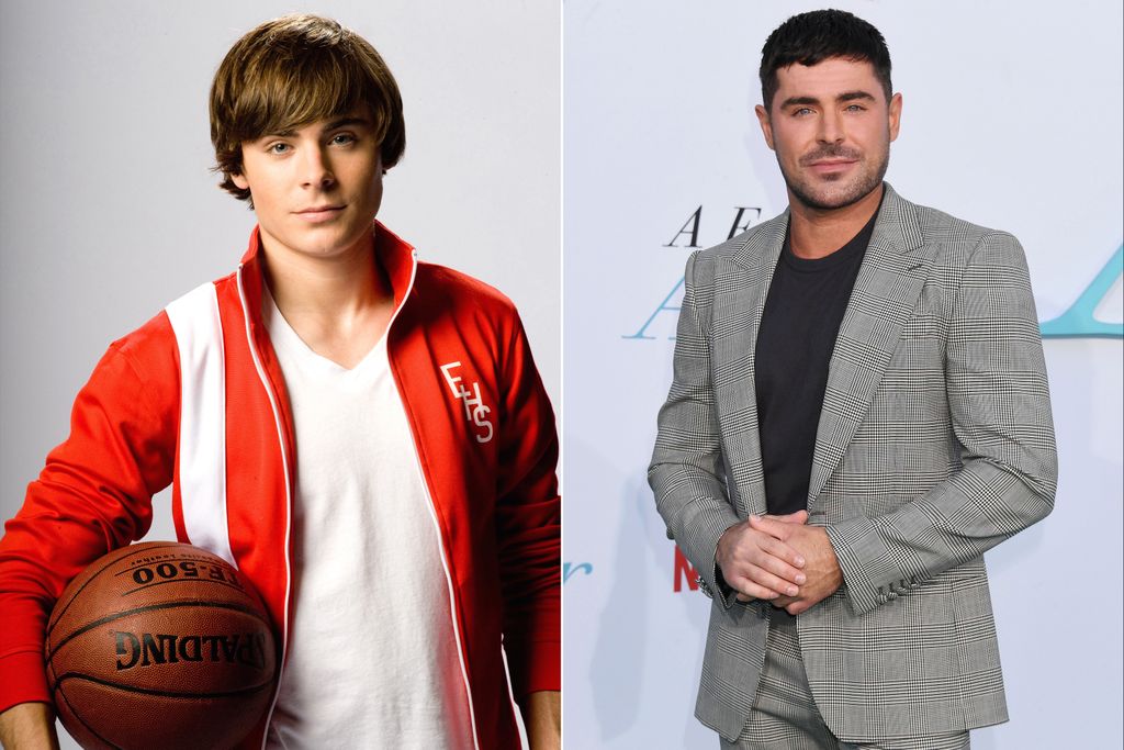 Zac Efron Troy Boltkonként és ma