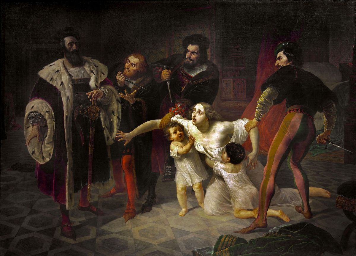 Inês de Castro kivégzése