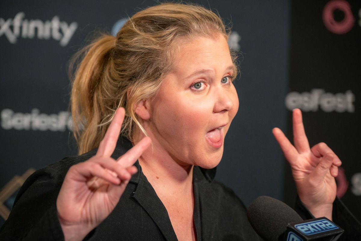 MORRISON, COLORADO - APRIL 29: Comedian Amy Schumer attends SeriesFest Opening Night: Amy Schumer & Friends at Red Rocks Amphitheatre on April 29, 2025 in Morrison, Colorado. (Photo by Tom Cooper/Getty Images for SeriesFest)