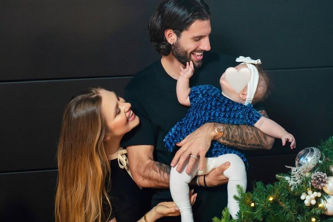 Szoboszlai Dominik, Buzsik Borka és a kislányuk