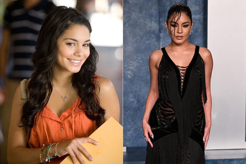 Vanessa Hudgens Gabriella Montezként és ma