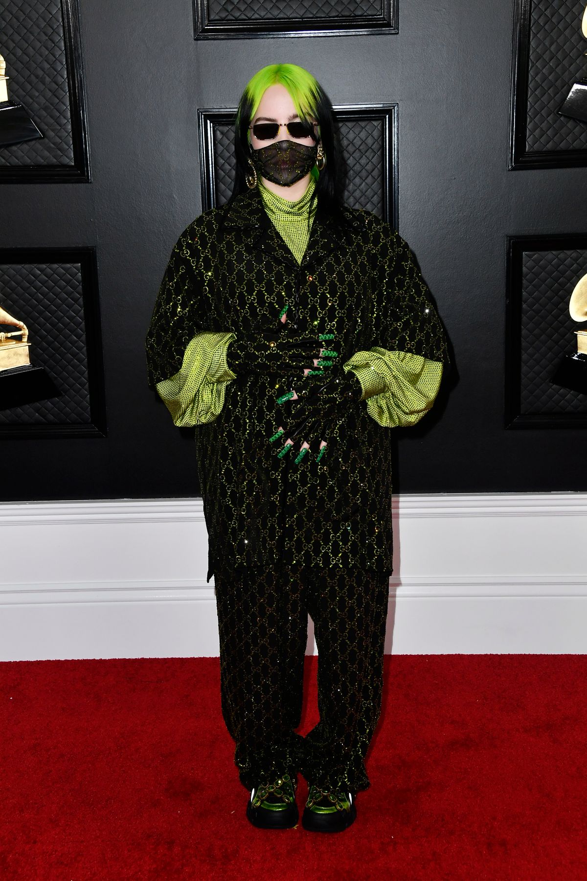 LOS ANGELES, CALIFORNIA - JANUARY 26: Billie Eilish attends the 62nd Annual GRAMMY Awards at STAPLES Center on January 26, 2020 in Los Angeles, California. (Photo by Frazer Harrison/Getty Images for The Recording Academy)