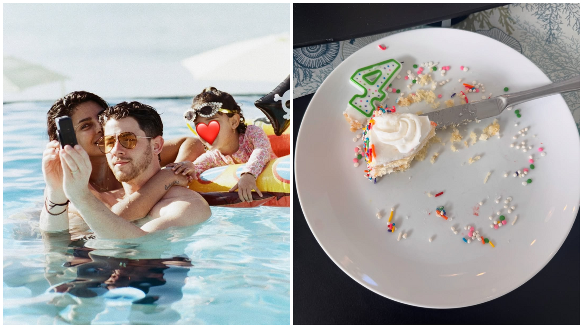 Nick Jonas és Priyanka Chopra a földi paradicsomban ünnepelték kislányuk, Malti születésnapját