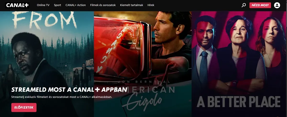 A CANAL+ streaming egyre népszerűbb