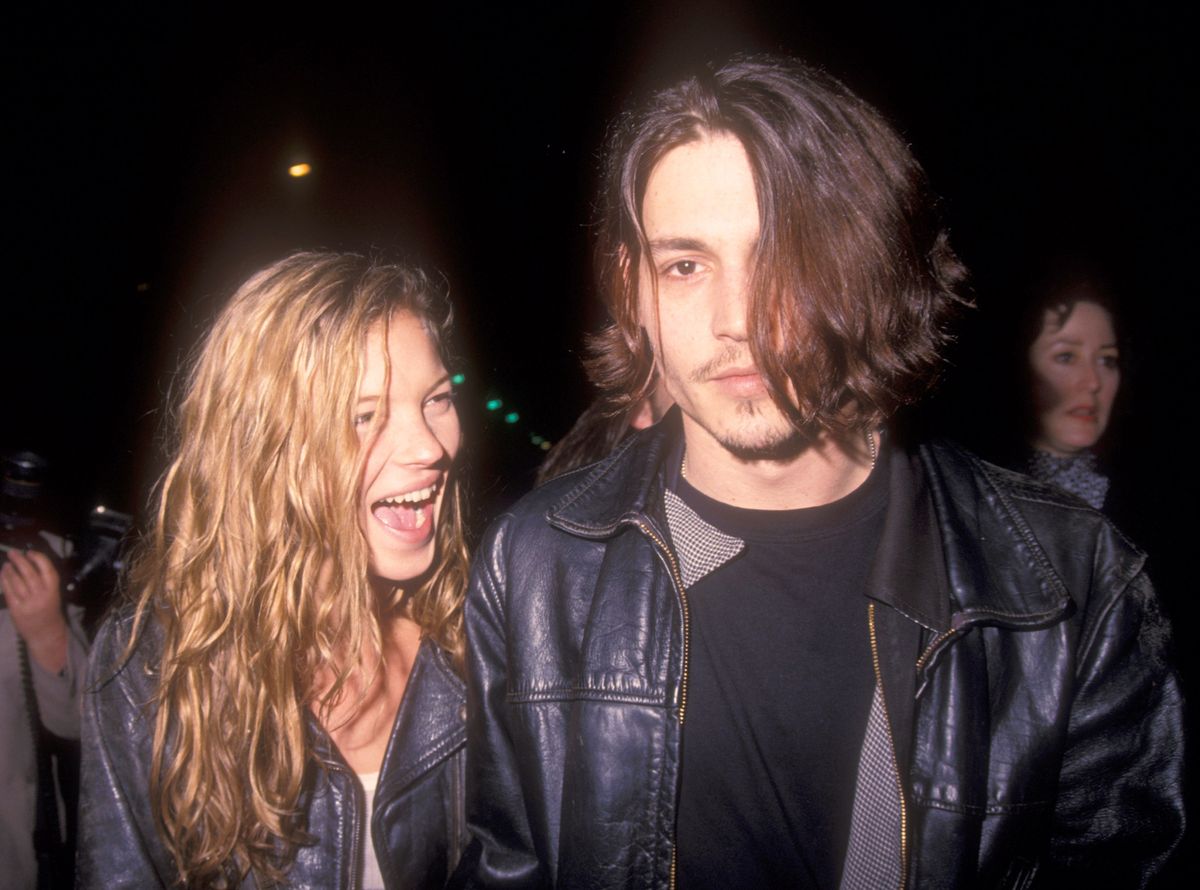 Kate Moss és Johnny Depp a 90-es évek sztárpárja