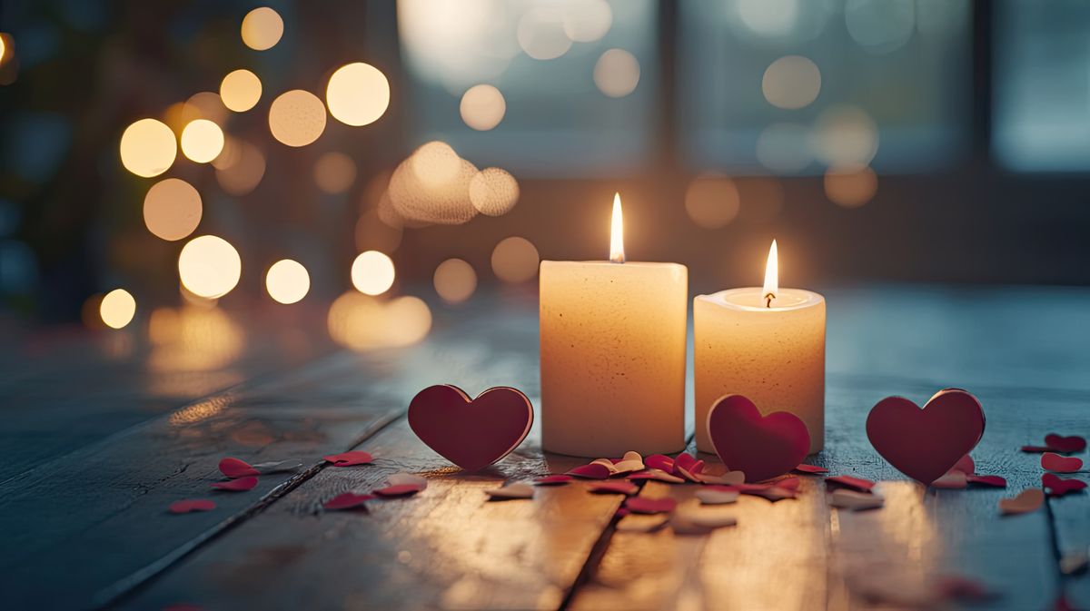 gyertyamágia Valentin-napon