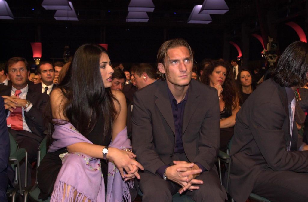 Francesco Totti a barátnőjével Maria Mazzával, Fabrizio Corona őt is megzsarolta.