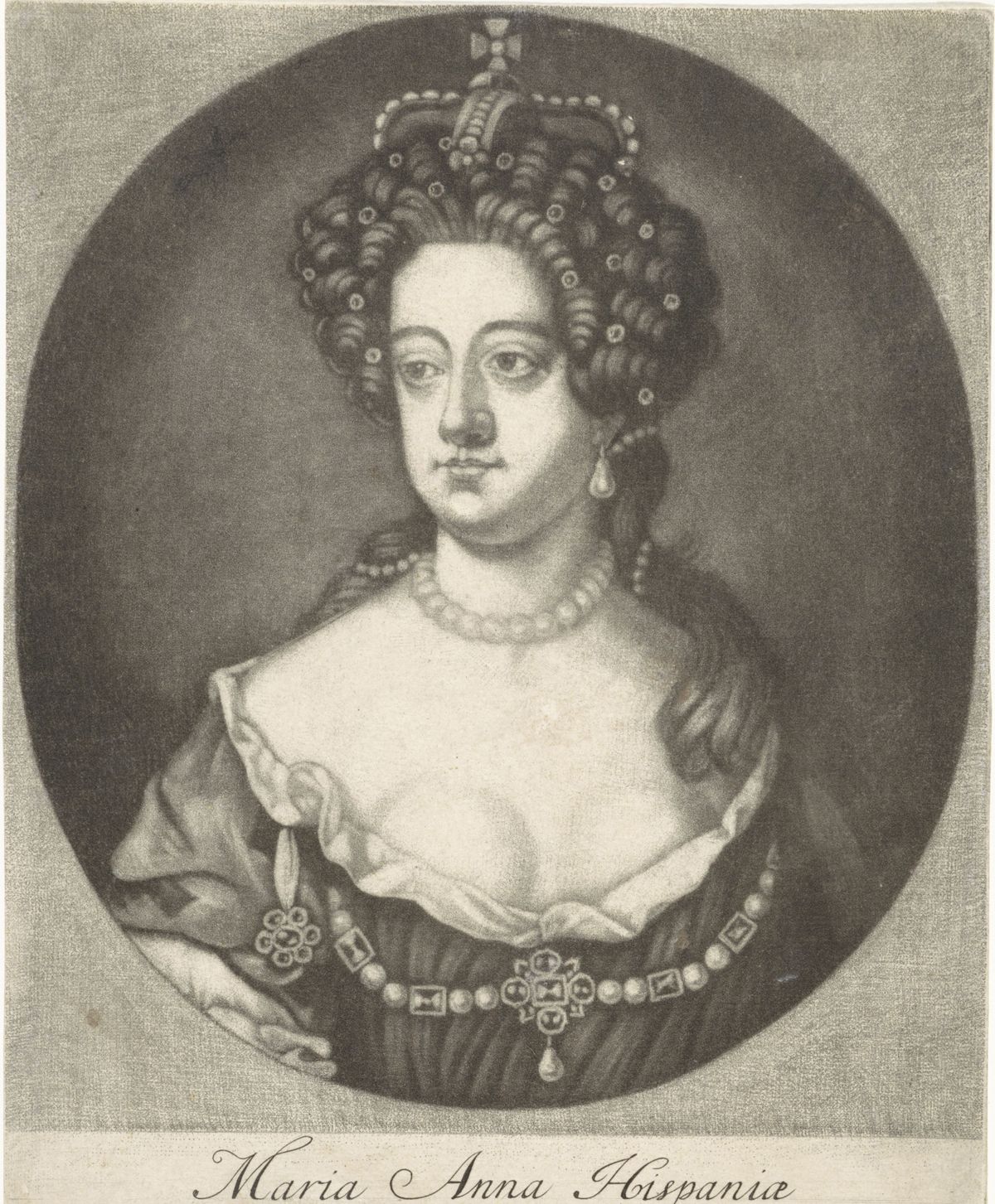 Anna királynő portréja.