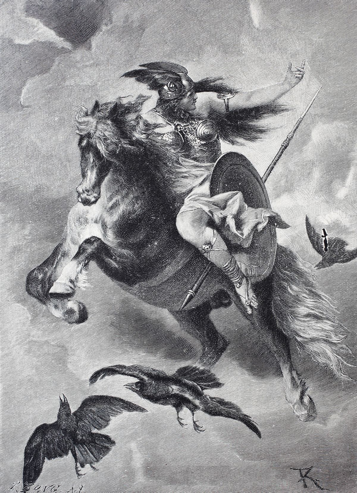 Viking női harcosok és valkűrök