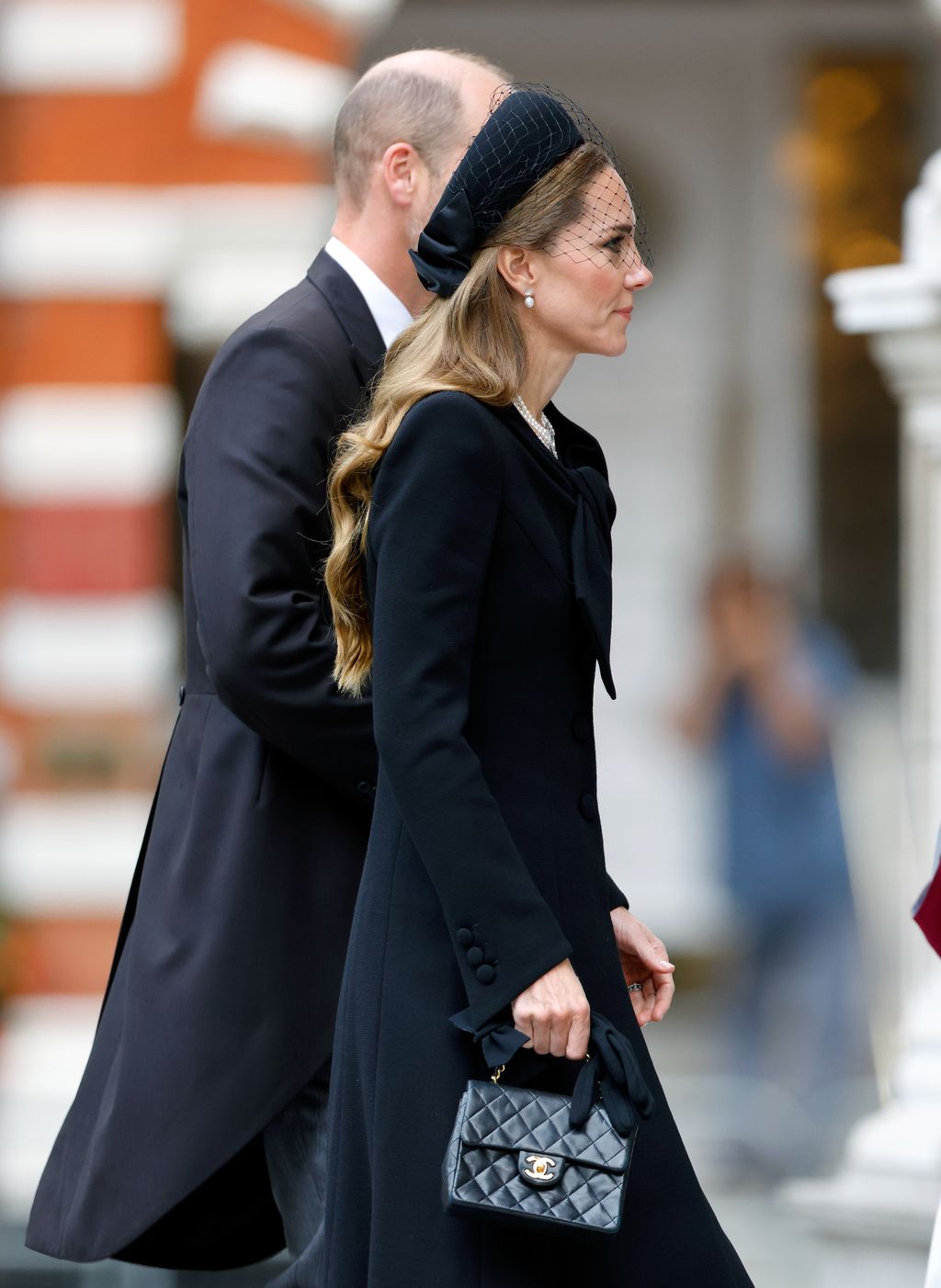 Katalin hercegné minitáskával