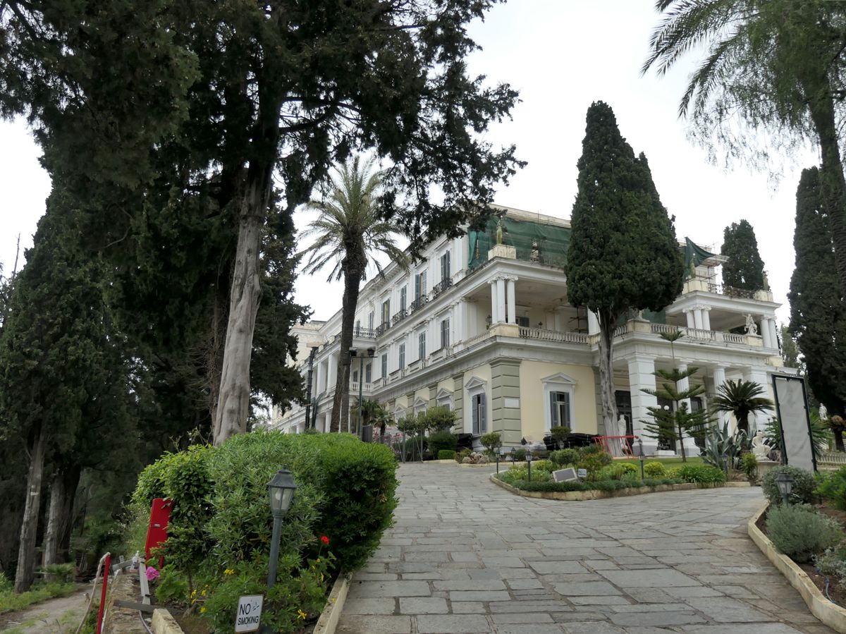 Sisi kastélya Korfu szigetén