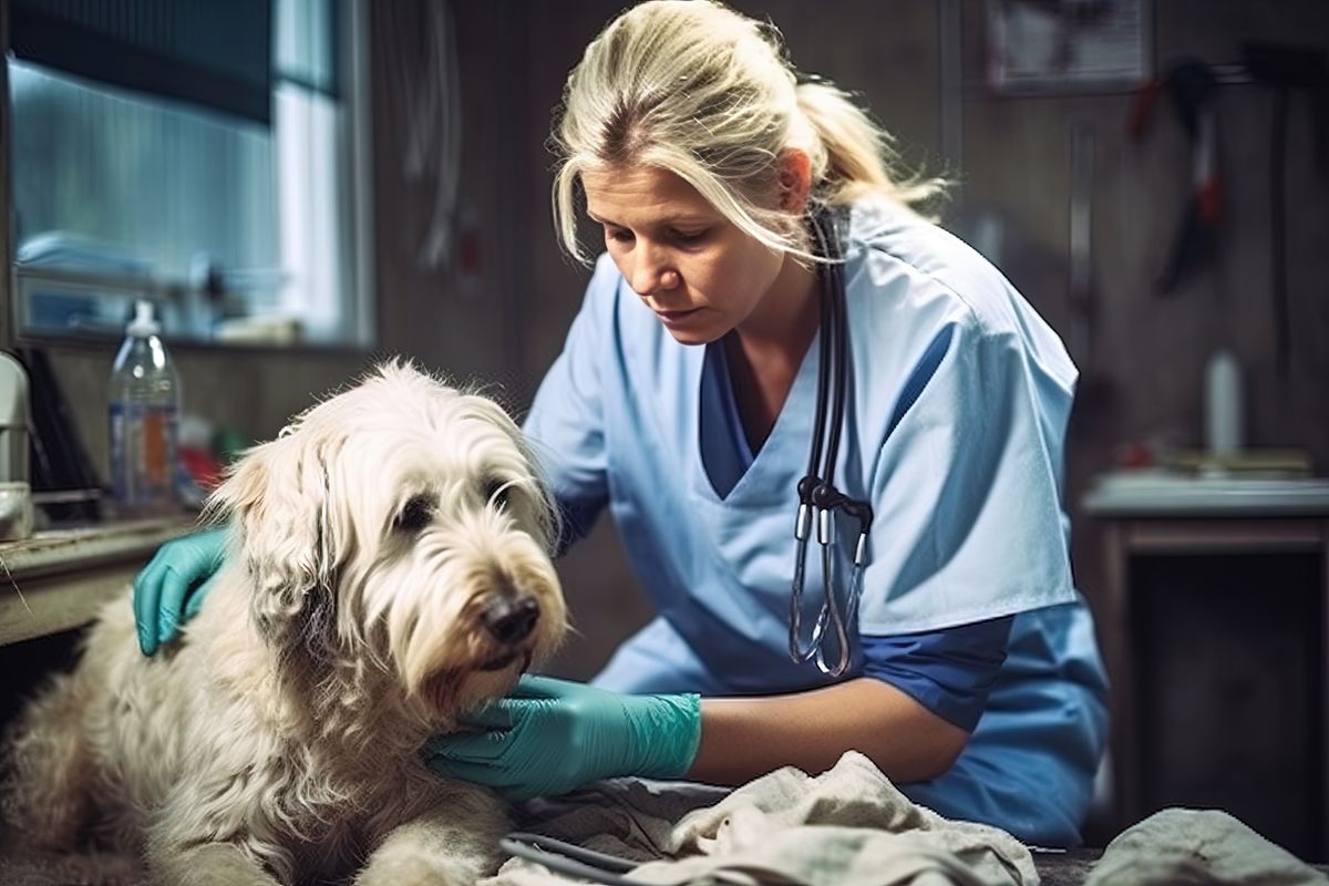 kutya agydaganat, állatorvos