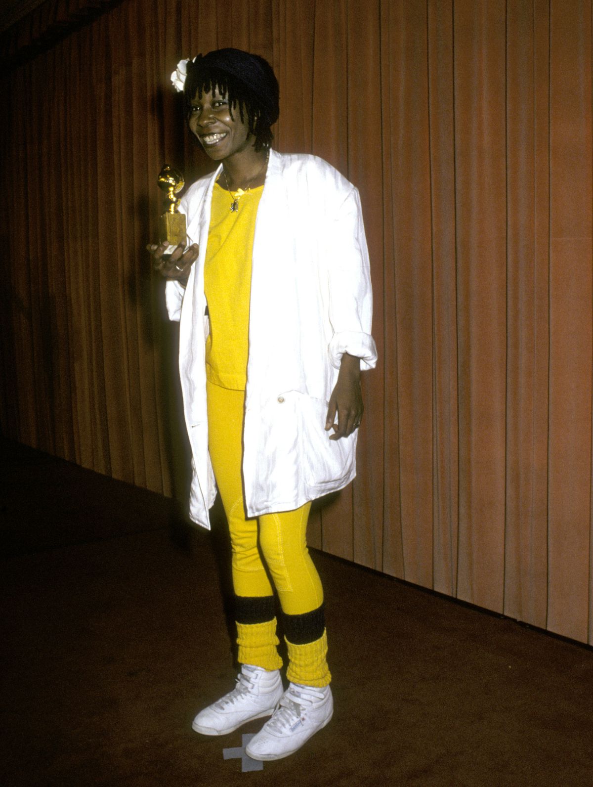 Golden Globe ruhák: Whoopi Goldberg 1986-ban