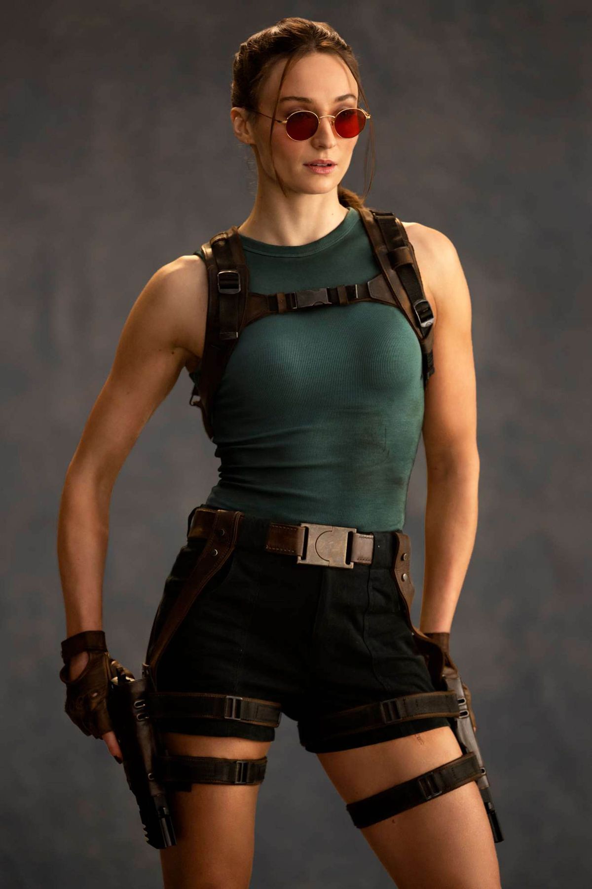 15-1-2025

First look at Sophie Turner as Lara Croft in upcoming new TV series on Amazon 

Pictured: Sophie Turner as Lara Croft,Image: 1066482708, License: Rights-managed, Restrictions: , Model Release: no