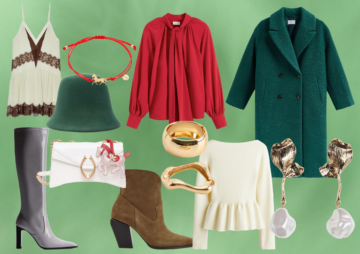 Tűz Ló éve divatos ruhái és kiegészítői