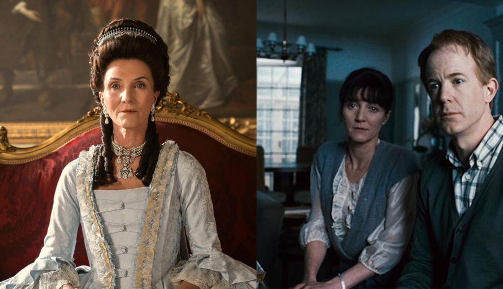 Michelle Fairley a Sarolta királyné – Egy Bridgerton-történetben és a Harry Potterben