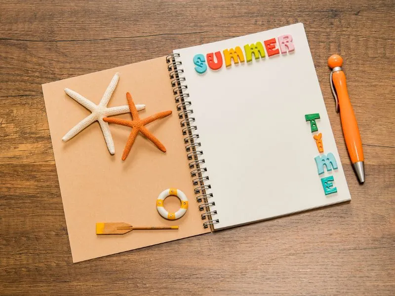A naplóírás gyerekeknek nem csupán egy szórakoztató nyári elfoglaltság