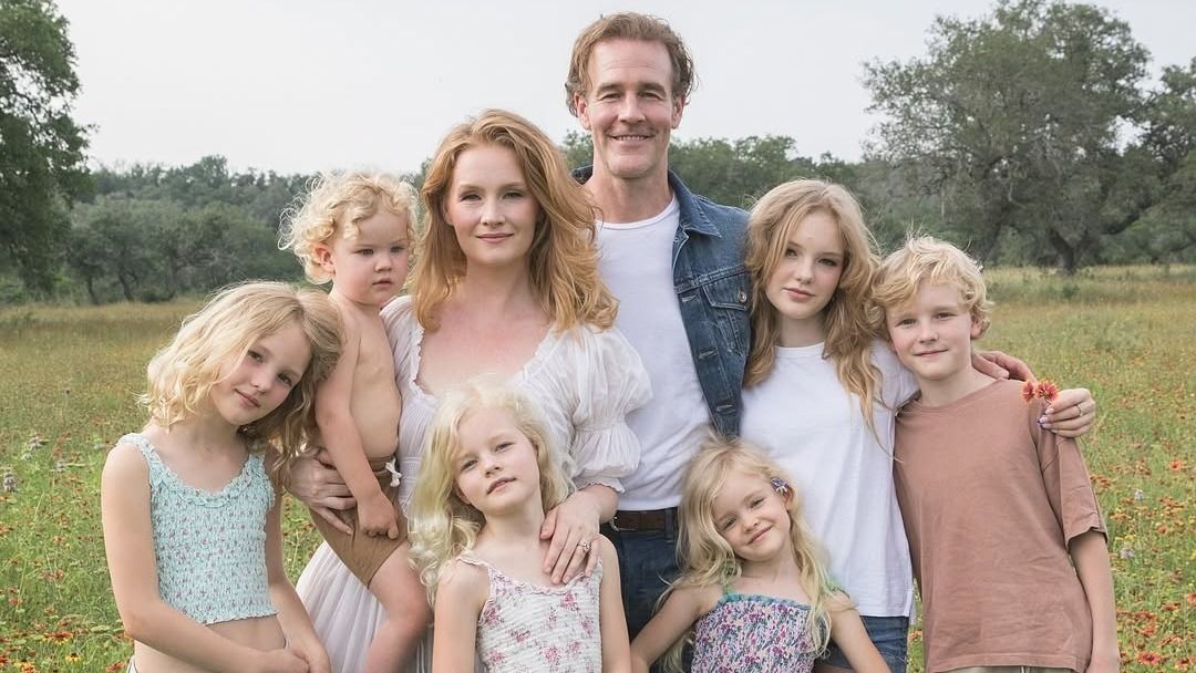 James Van Der Beek családja