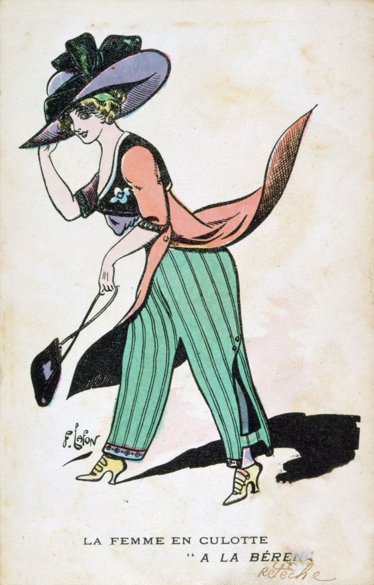 Női nadrág története a modern korban