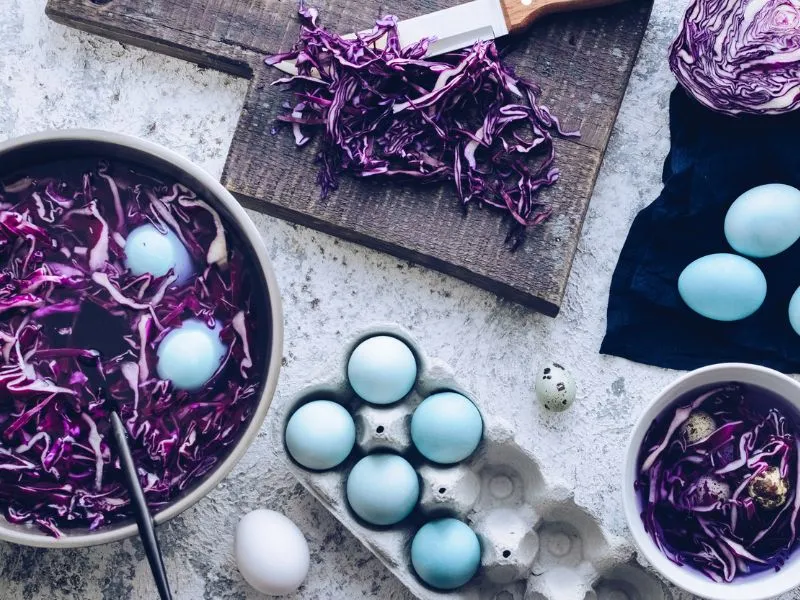 Természetes tojásfesték házilag