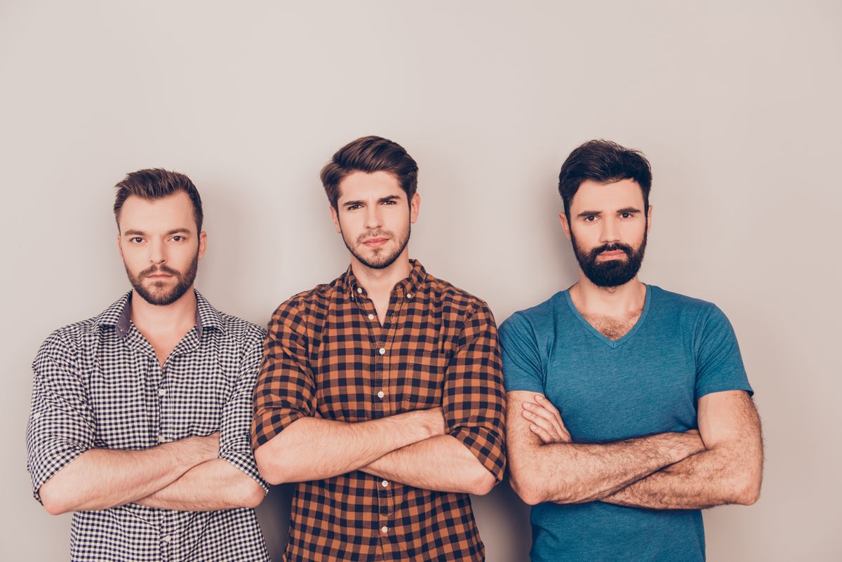 szakáll, arcszőrzet, vonzó férfi test