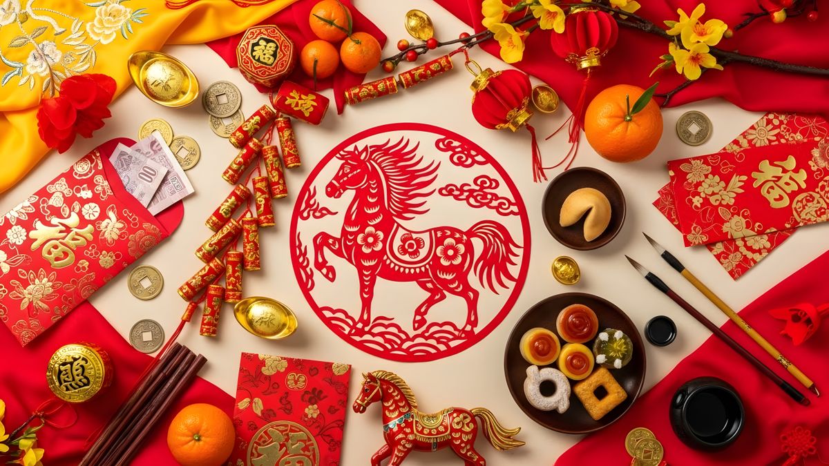 tűz ló éve, szerencse, étel