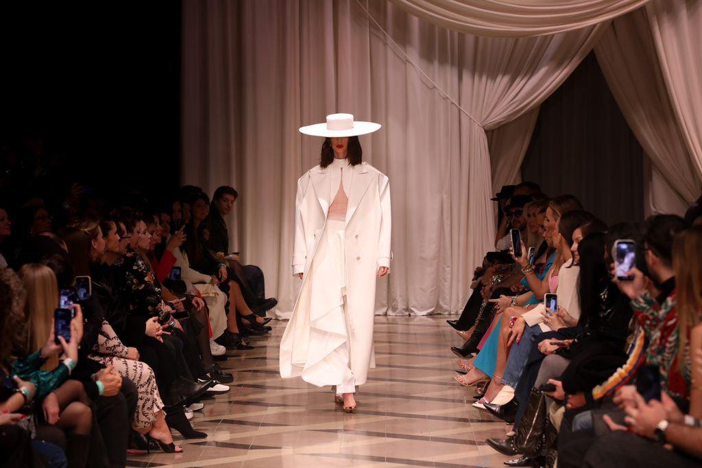 Richard Demeter kollekciója a Budapest Fashion Weeken. 