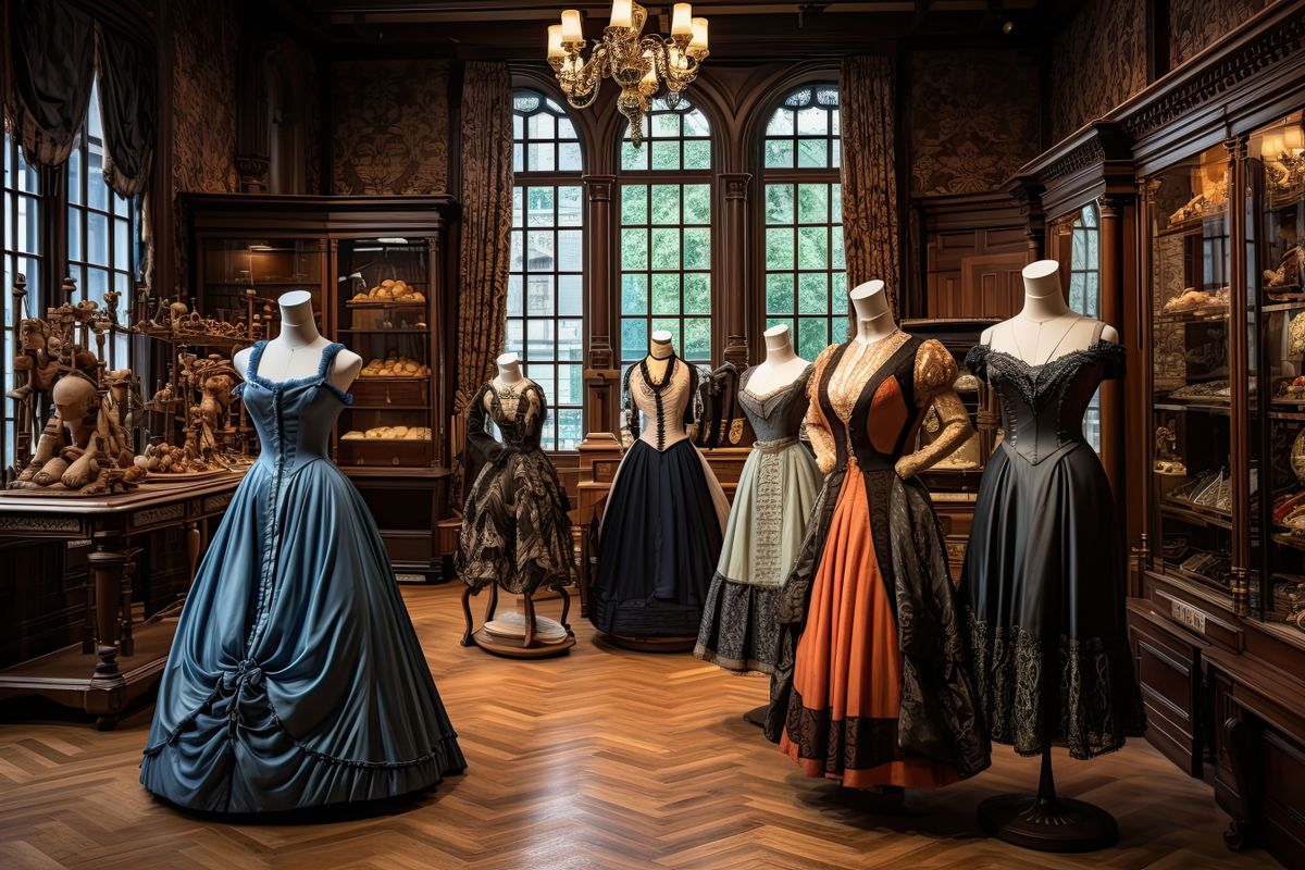 A szalonban próbakisasszonyok mutatták be a legújabb ruhákat. A pesti elit számára a bolt egyszerre volt üzlet, társasági találkozóhely és valóságos divatszínház, ahol nemcsak ruhát választottak, hanem egymást is szemrevételezték.