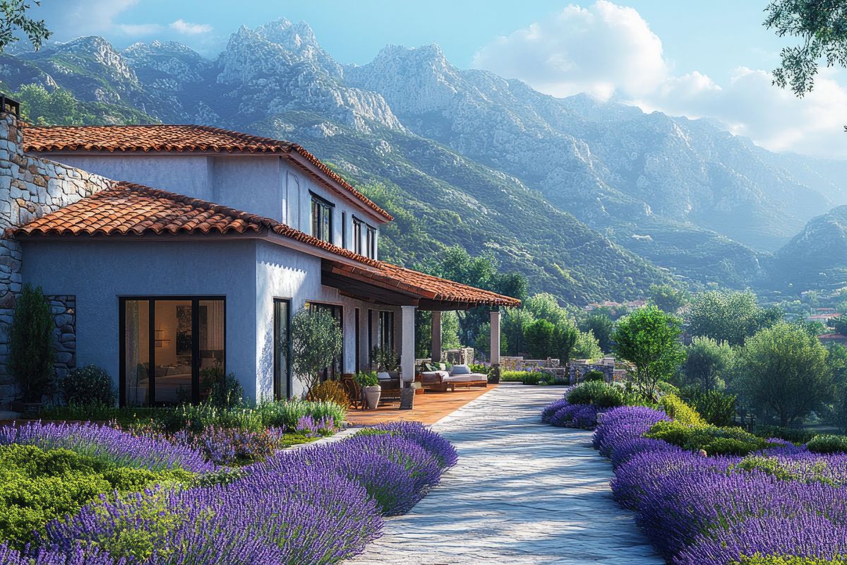 Természetközeli, vidéki és mediterrán otthon.