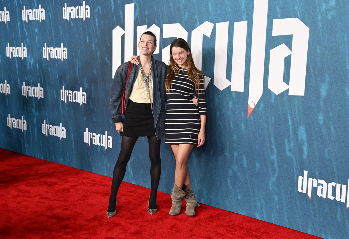 Milla Jovovich és lánya, Ever Anderson