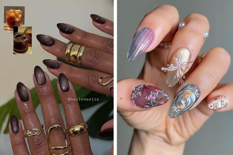 üveghatású manikűr