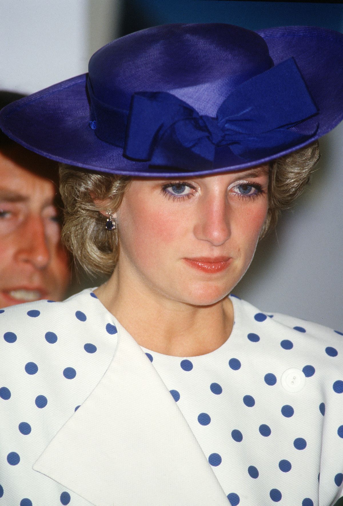 Princess of Wales Diana poses, 07 November 1985, at the opening of the new visitor's information center of the national botanical gardens in Canberra. (Photo by Claude COIRAULT / AFP)