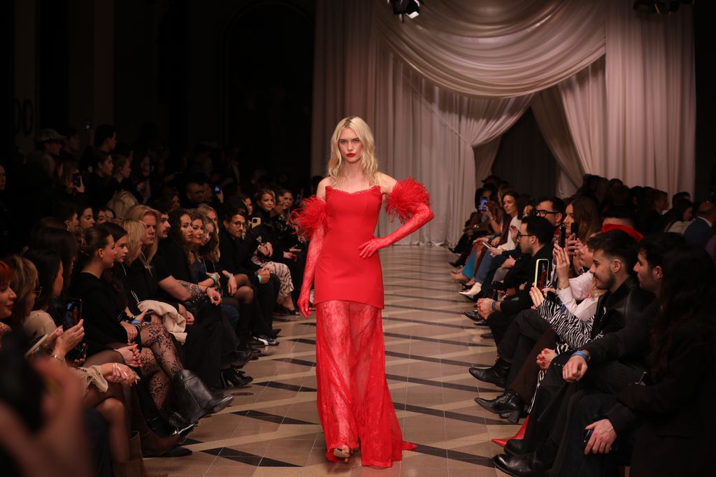 Richard Demeter kollekciója a Budapest Fashion Weeken. 