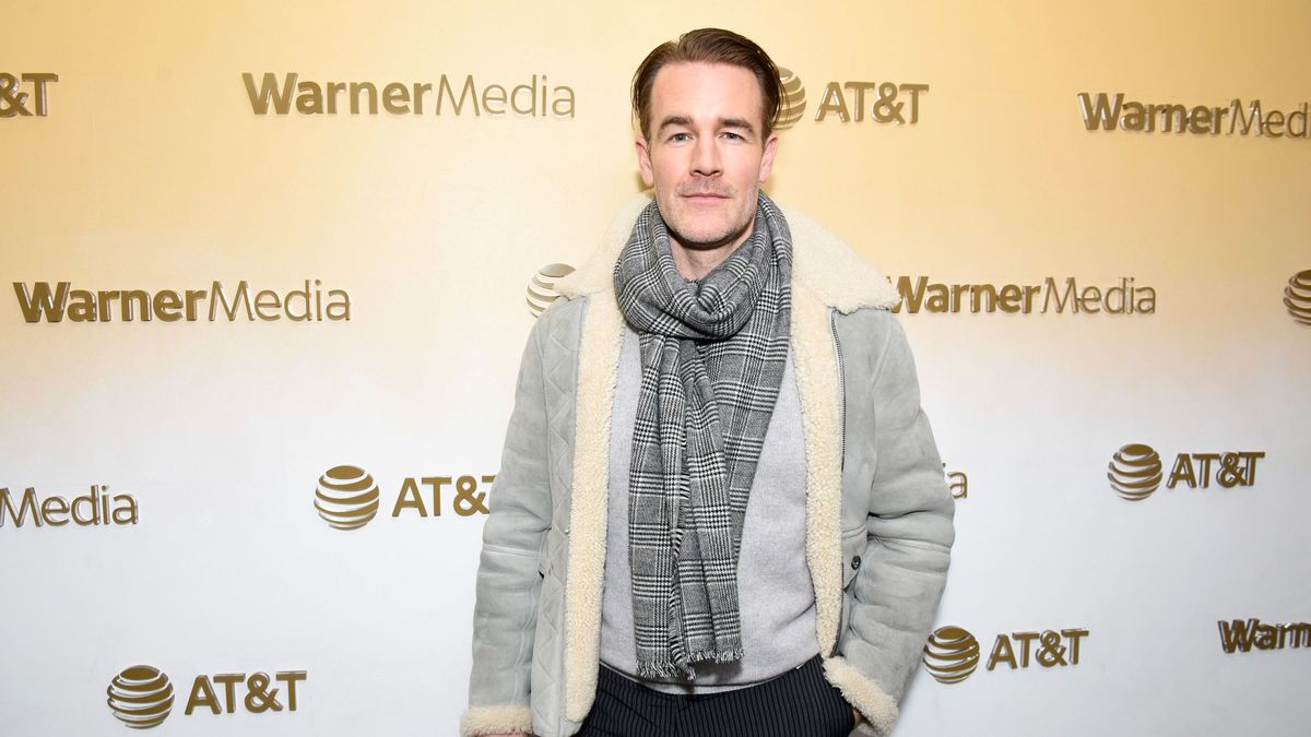 A képen James Van Der Beek látható, aki 2020-ban átköltöztette családját Austinba