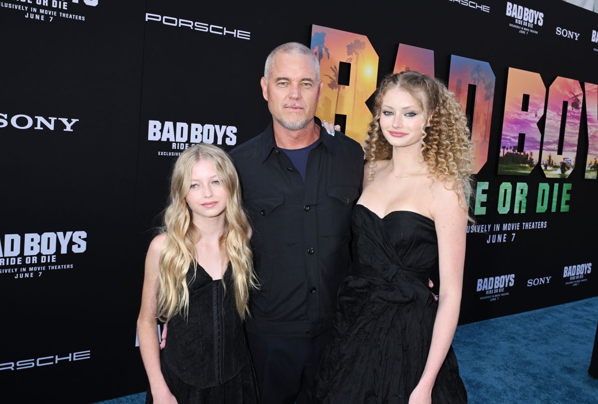 Georgia Dane, Eric Dane and Billie Dane at the premiere of "Bad Boys: Ride or Die" at the TCL Chinese Theater on May 30, 2024 in Hollywood, California. (Photo by Gilbert Flores/Variety via Getty Images)