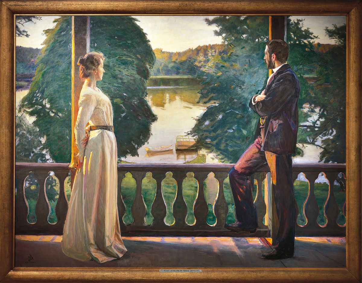 Nászút egy 19. századi festményen.