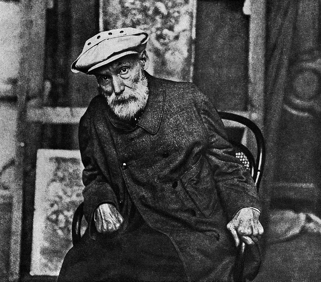 Renoir idősebb korában.
