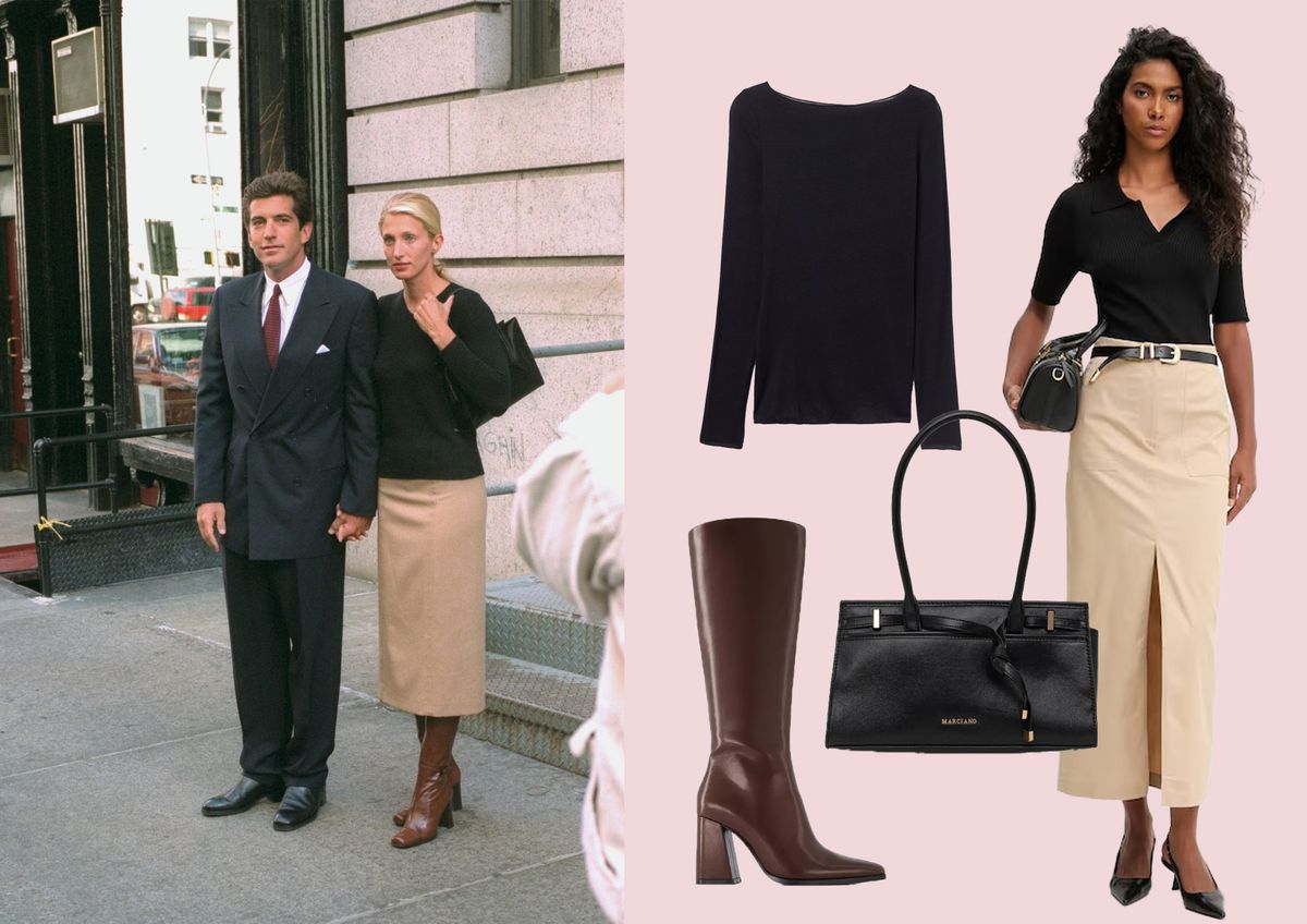 Carolyn Bessette öltözködése