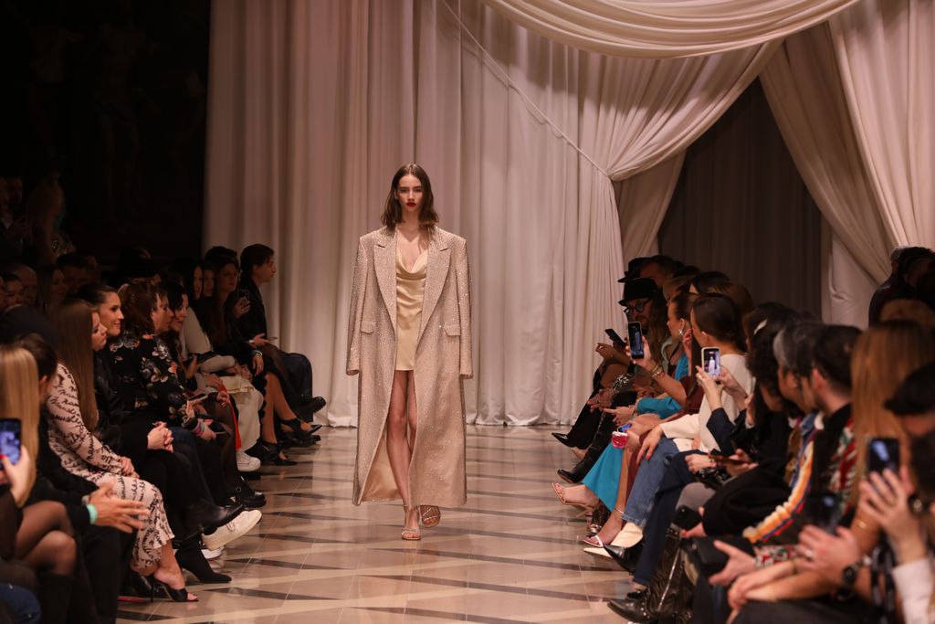 Richard Demeter kollekciója a Budapest Fashion Weeken. 