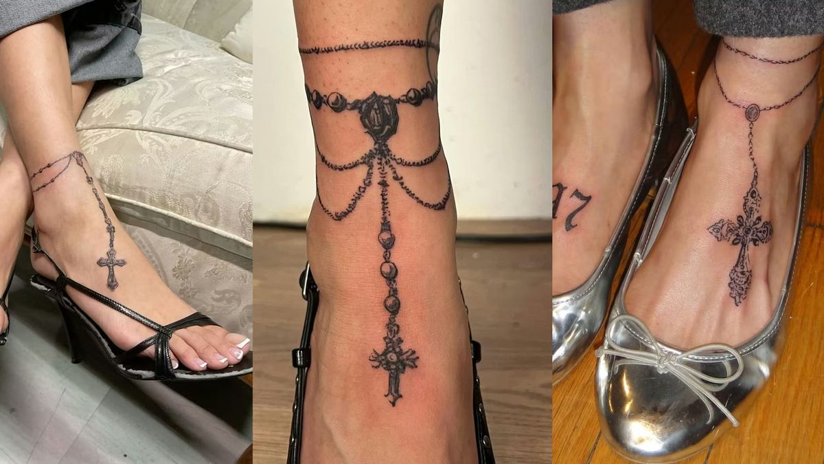 Rózsafüzér tetoválás trend