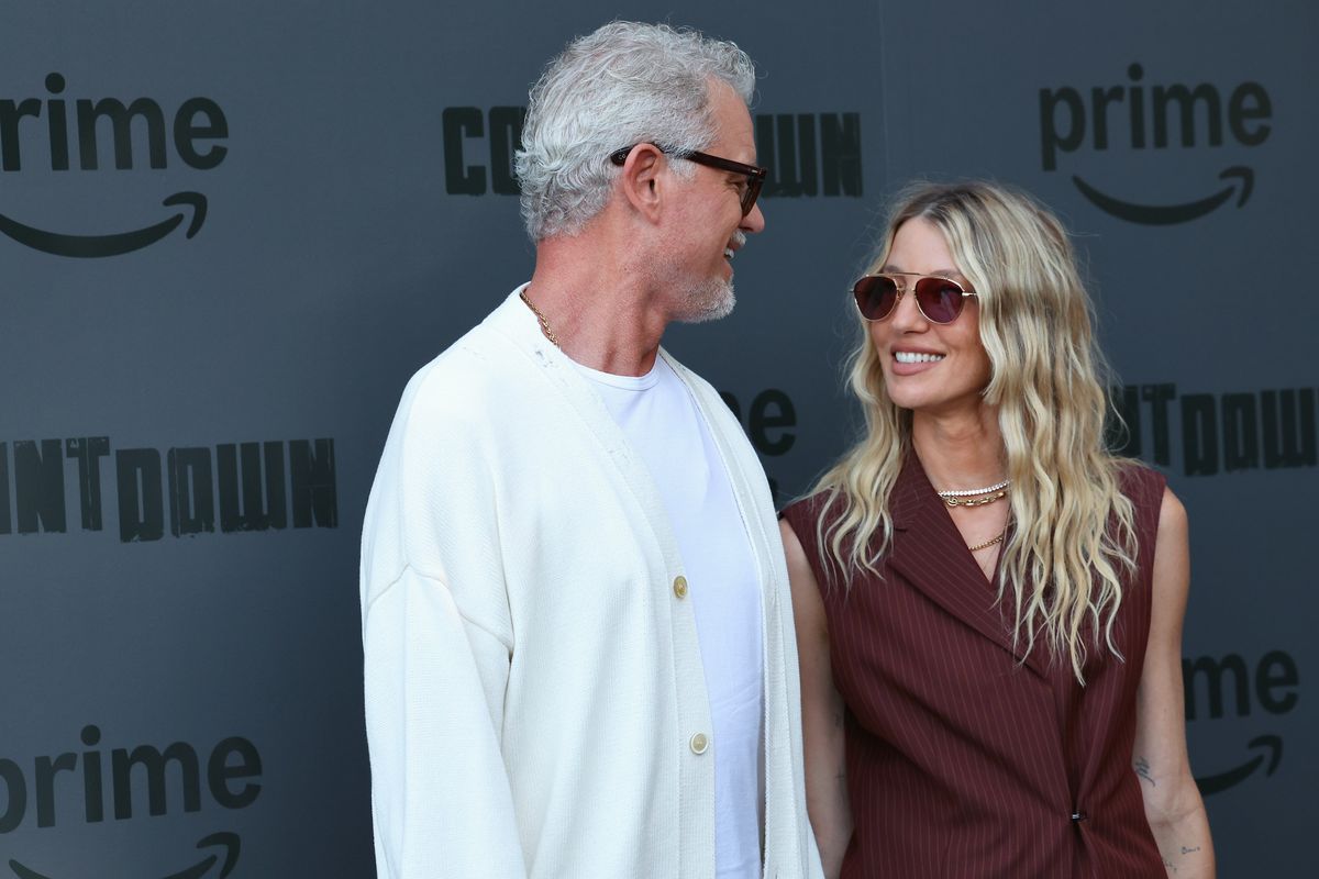Eric Dane és Janell Shirtclif együtt jelentek meg a  Countdown Los Angeles-i premierjén.