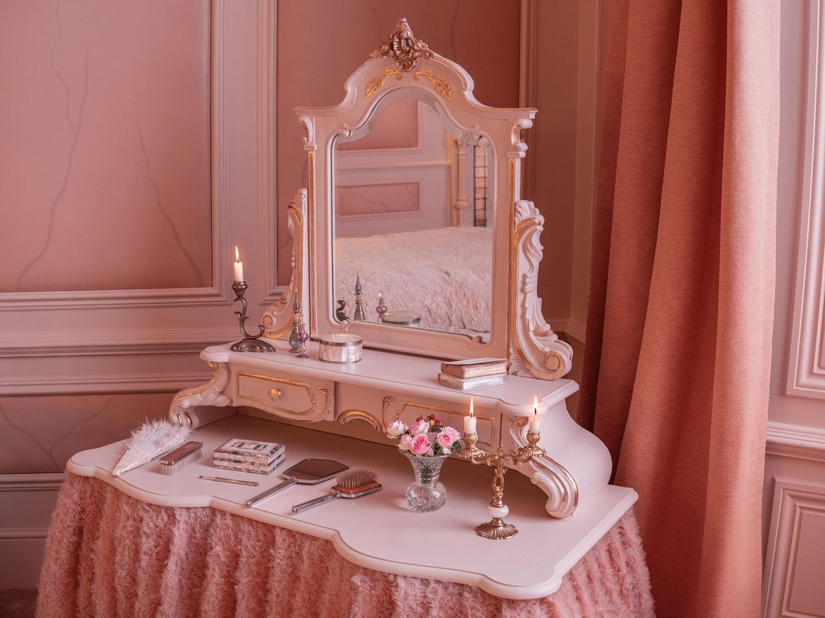 Üvöltő szelek, Cathy rózsaszín hálószobája