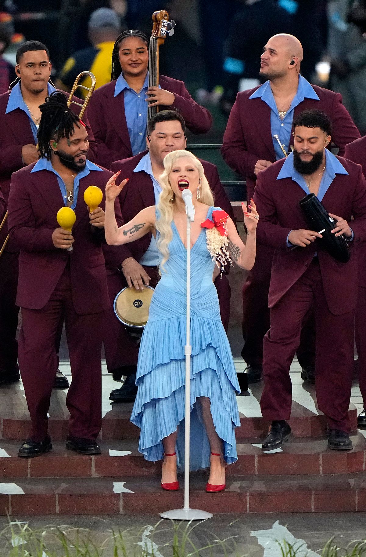 Lady Gaga a Super Bowl halftime show-jában: mindenkinek feltűnt, hogy lefogyott