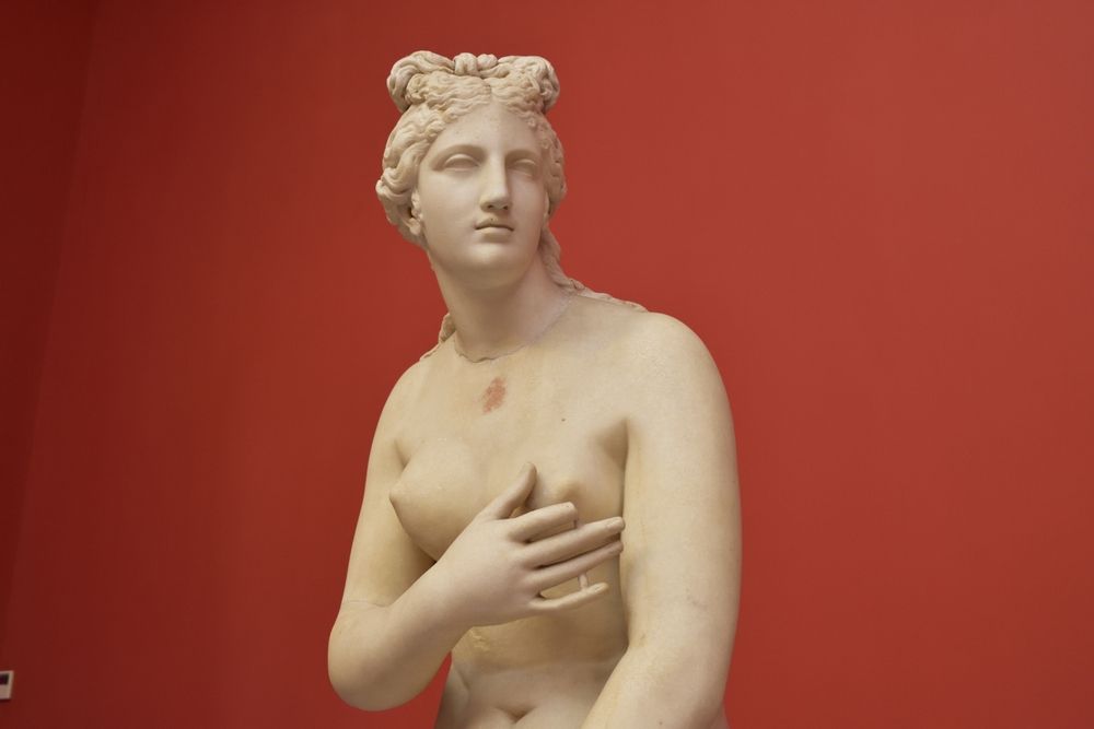 Aphrodité szobor mint görög nőideál.